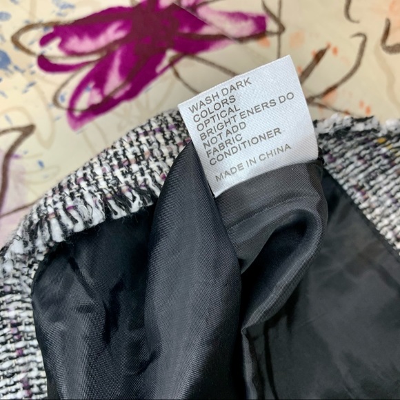 Zara Tweed Skirt with Suspenders - Picture 13 of 14